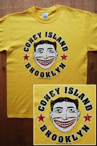 Coney Island T Shirt with Tillie Face