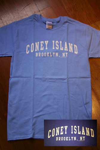 Coney Island Mens T Shirt with "CIBNY" Print