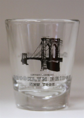 BROOKLYN BRIDGE Shot Glass [USA Made]
