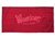 Terry Velour Coney Island Beach Towel: "Warriors" [Red]