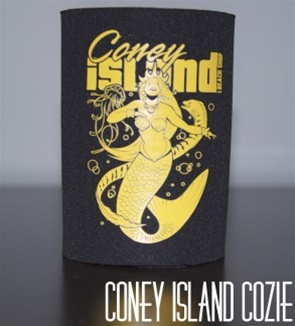 coney island can Cozie with Mermaid [Black]