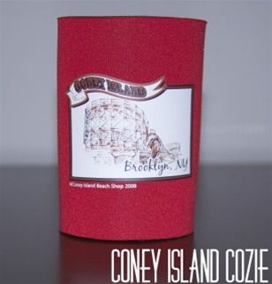 Coney island can Cozie with Cyclone [Red]