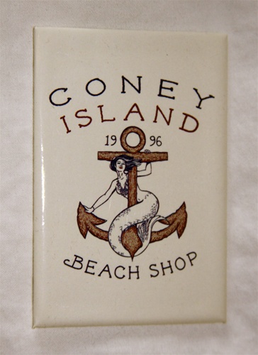 coney island Magnet with CIBS Logo [Sand]